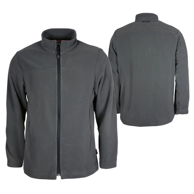 Teamdress-Fleecejacke anthrazit