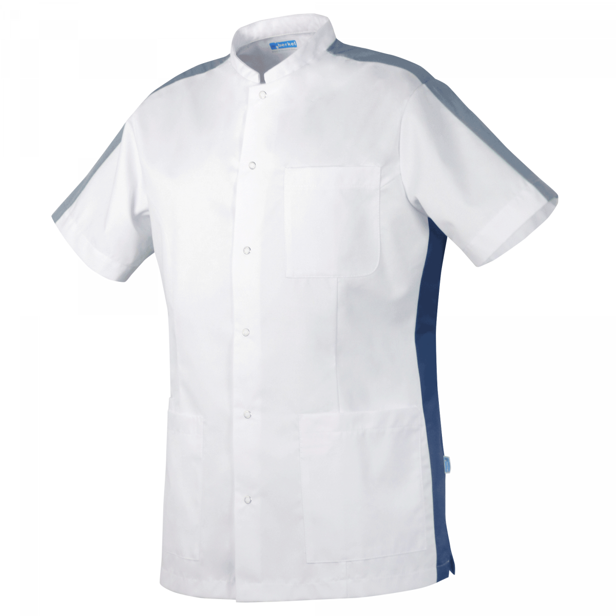 Teamdress-Kent-Unisex-Kasack, weiß/marine