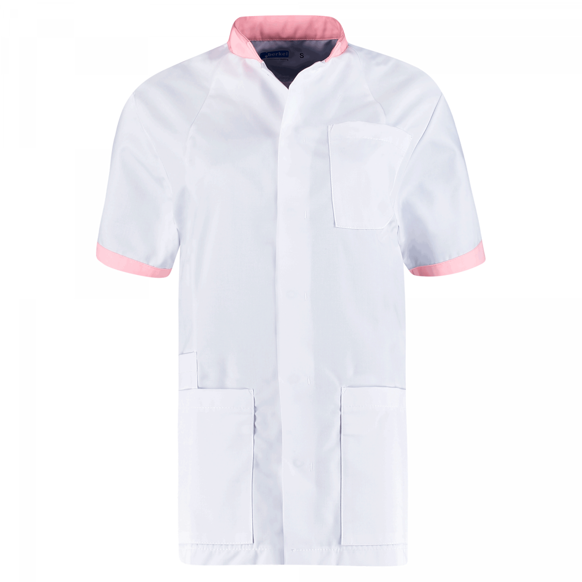 Teamdress-Floris-Unisex-Kasack, weiß/rosa