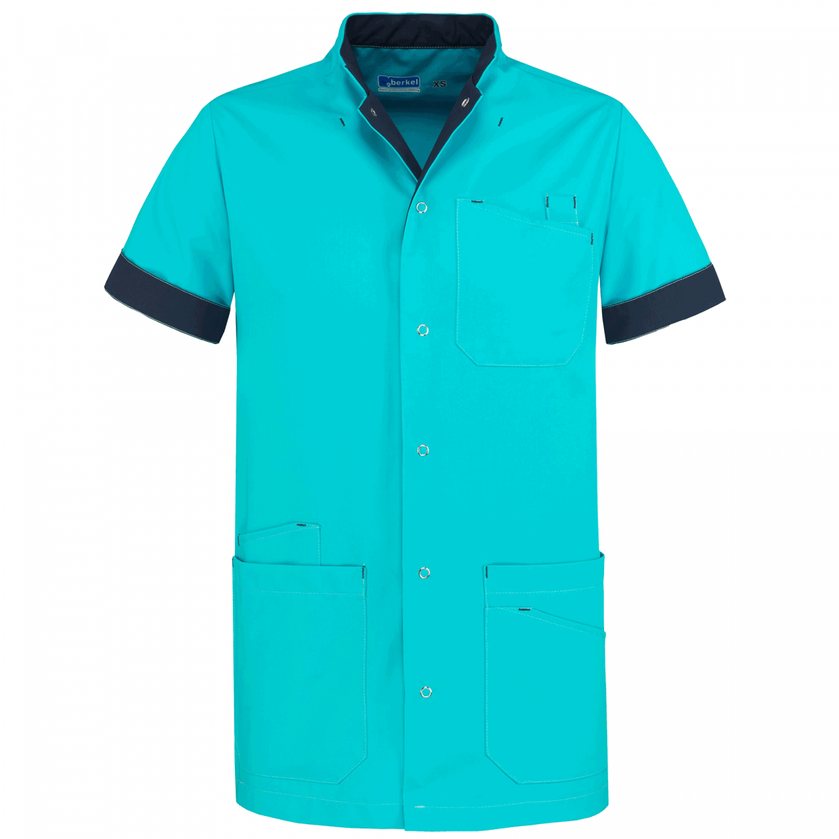 Teamdress-Livio-Unisex-kasack, türkis/marine