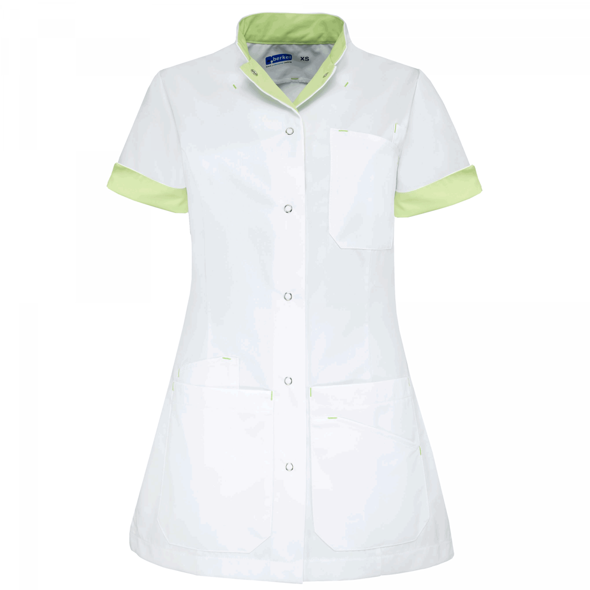 Teamdress-Livia-Damenkasack, weiß/grün