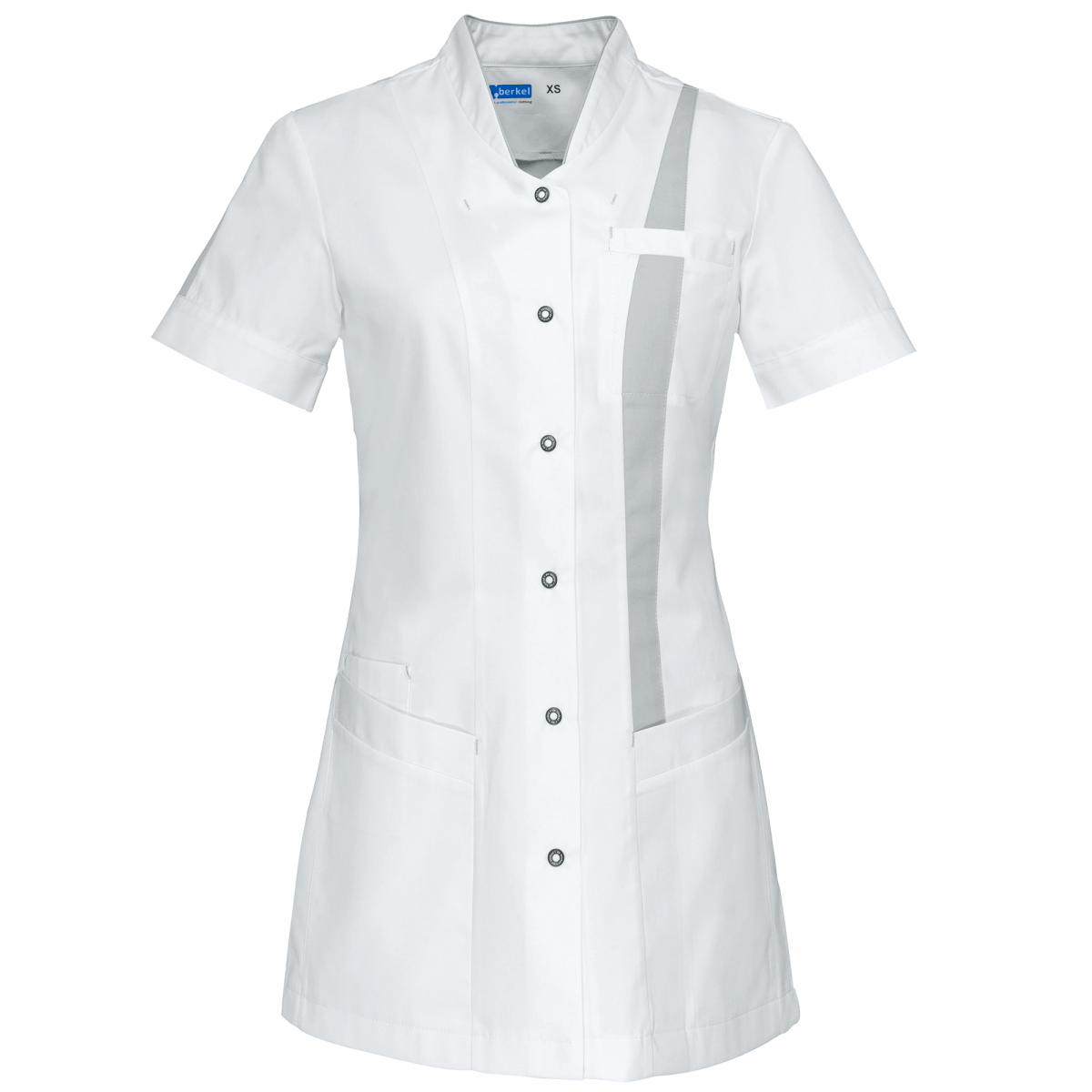 Teamdress-Lara-Damenkasack, weiß/grau