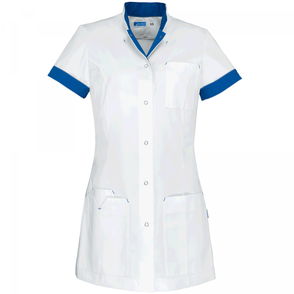 Teamdress-Jill-Damenkasack, weiß/blau