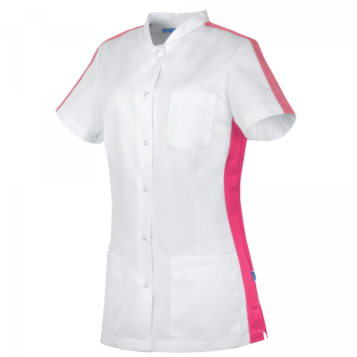 Teamdress-Kristel-Damenkasack, wei/pink