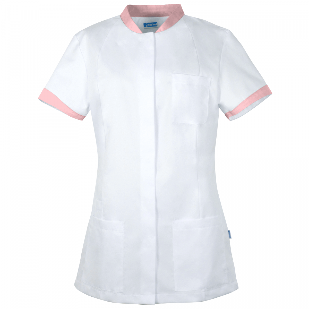 Teamdress-Fleur-Damenkasack, weiß/rosa