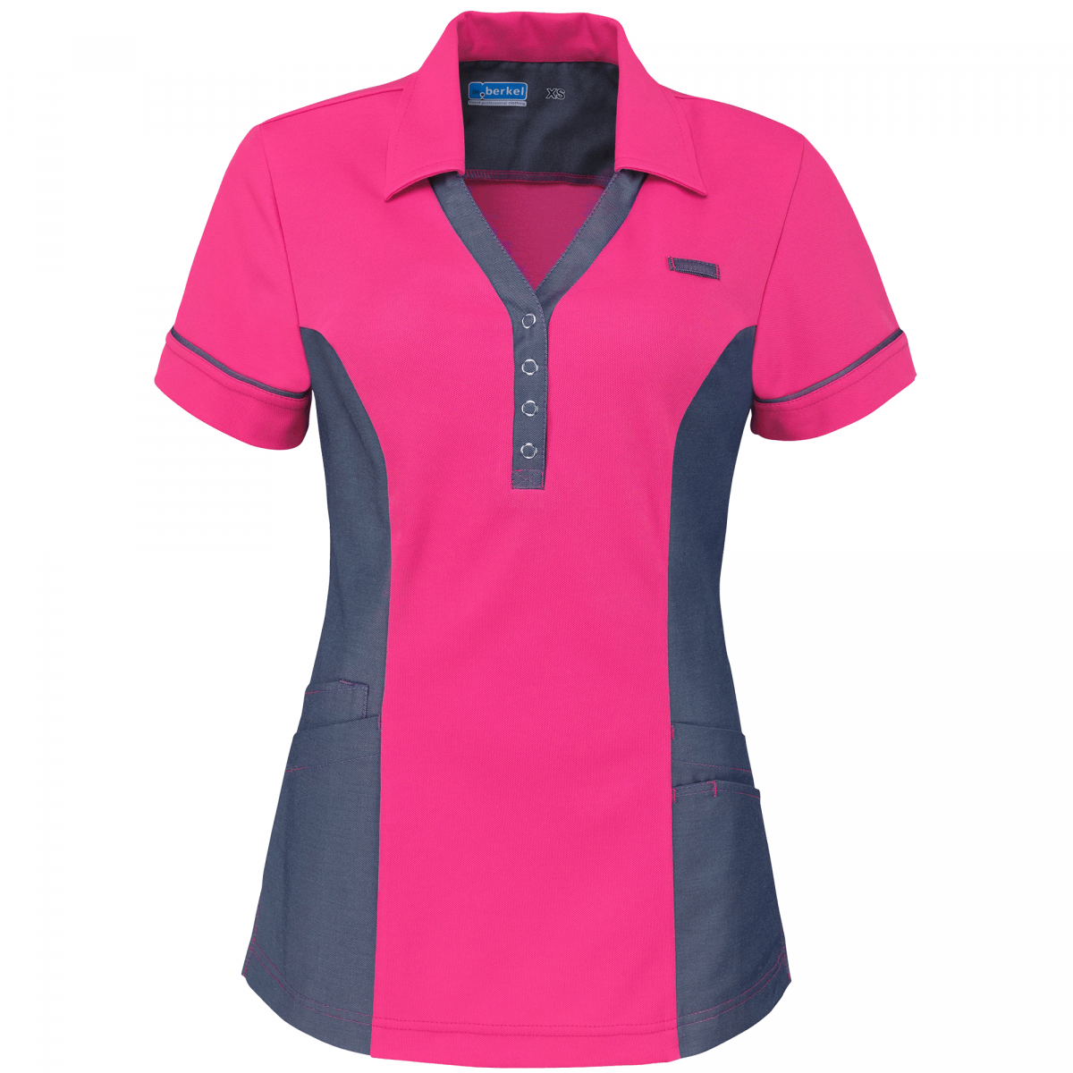 Teamdress-Trix-Damen-Polokasack, pink/denim