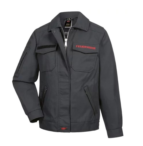 HB-Damen Blouson, NORDREHIN-WESTFALEN, Flammgard, schwarzblau