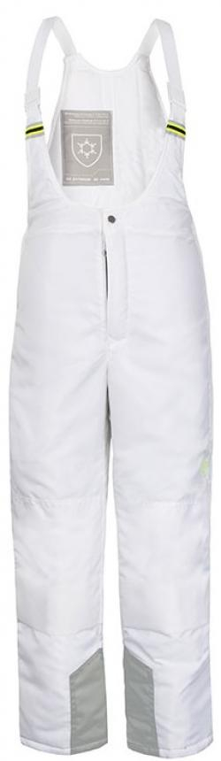 HB-Workwear, Kälte-Schutz, Tempex-Hose, 415 g/m², weiß/silbergrau/warngelb