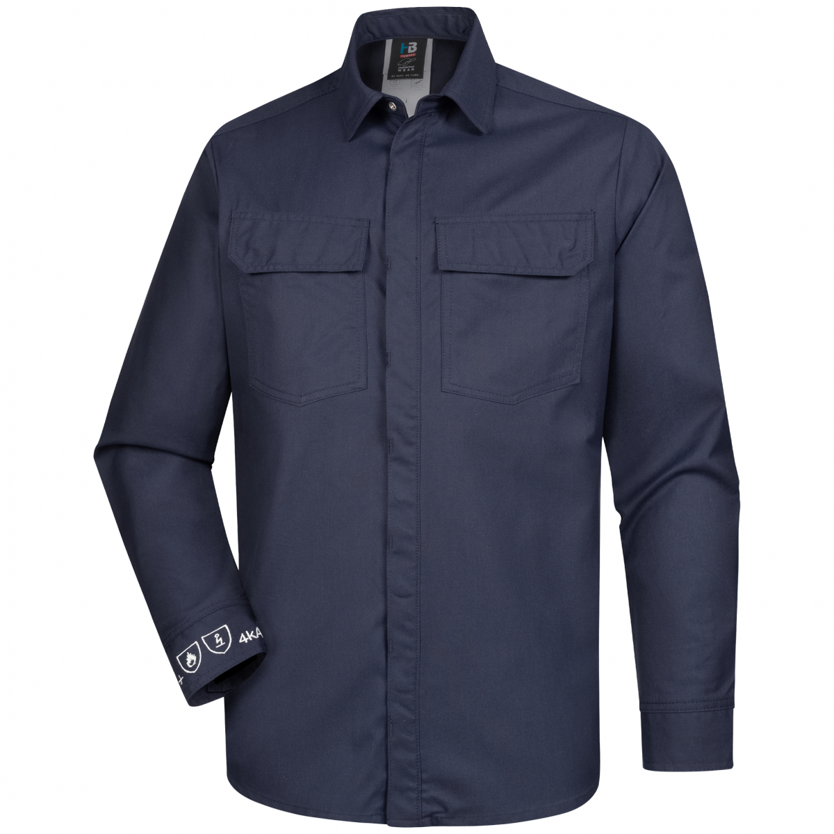 HB- Störlichtbogenschutz- Hemd Kl.1, 4kA, HB-PROtection, navy