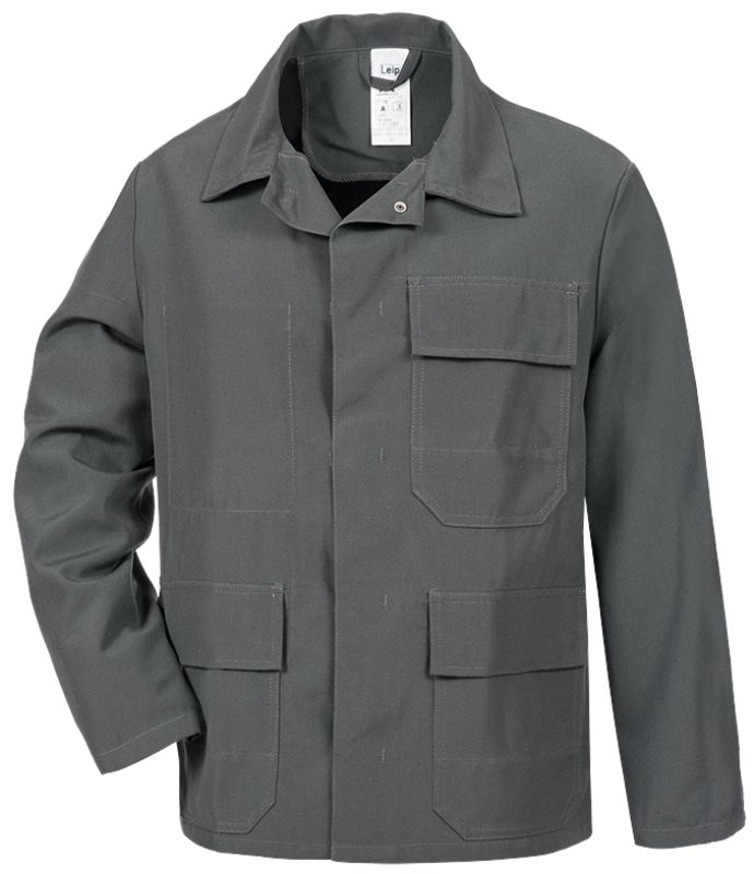 HB-Workwear, Chemikalienschutz-Jacke, 270 g/m, eisengrau