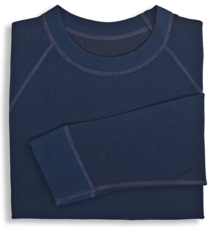 HB-Workwear, Kälte-Schutz, Tempex-Unterhemd, 2-lagig, langarm, 264 g/m², navy