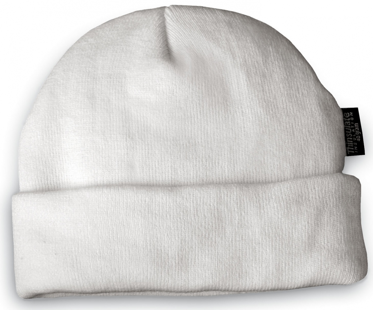 HB-Workwear, Kälte-Schutz, Tempex-Strickmütze, weiß