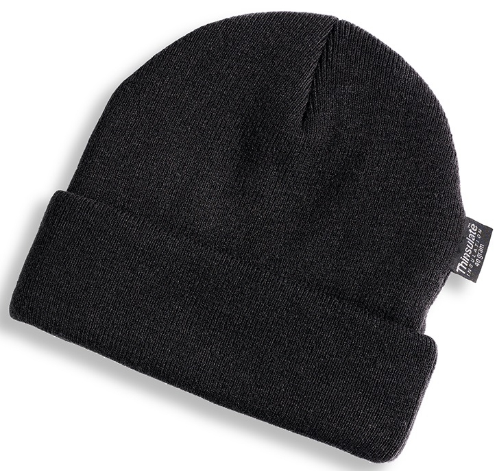 HB-Workwear, Kälte-Schutz, Tempex-Strickmütze, schwarz