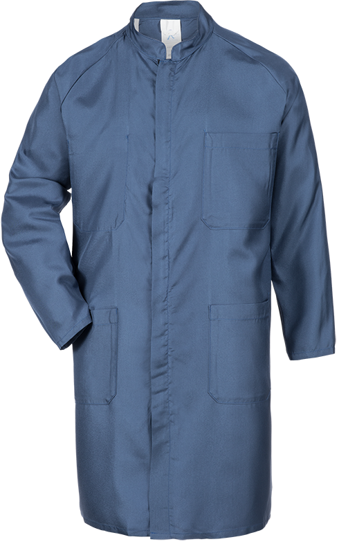 HB-Workwear, Arbeits-Mantel, Reinraum und Staub-Herrenmantel, 105 g/m², marine