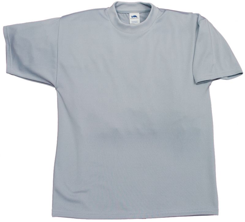 HB-Worker-Shirts, Reinraum und Staub-T-Shirt, 190 g/m, silbergrau