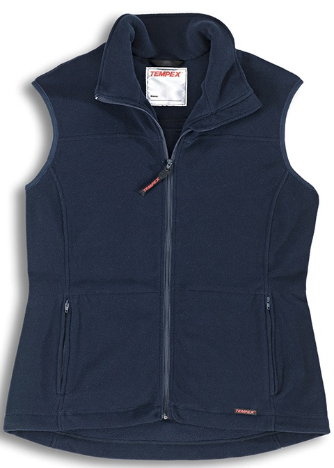 HB-Workwear, Kälte-Schutz, Tempex-Damenfleeceweste, 264 g/m², navy
