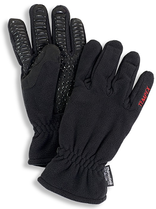 HB-Workwear, Kälteschutz, Tempex-Fleece-Handschuhe, schwarz