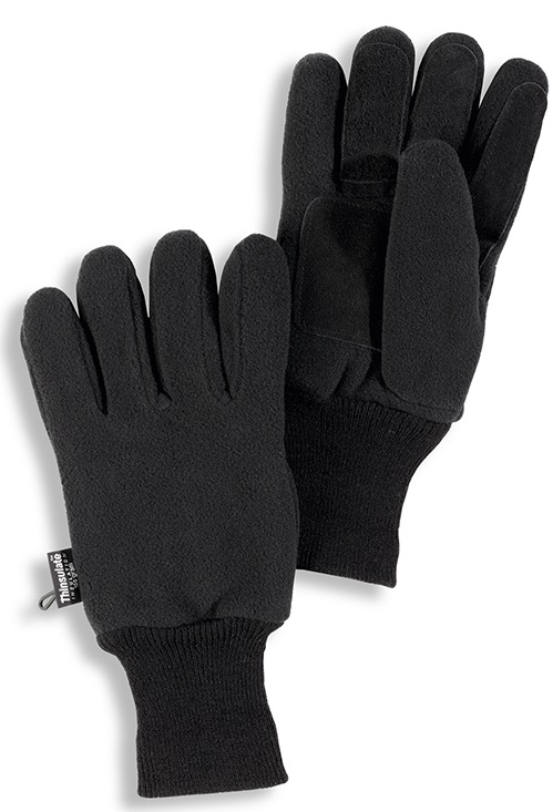 HB-Workwear, Klteschutz, Tempex-Fleece-Handschuhe, schwarz