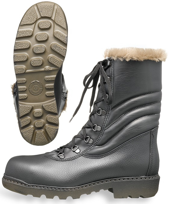 HB-Footwear, Kälteschutz, Tempex-S2-Sicherheits-Isolierstiefel, Winter-Kälte-Schnür-Stiefel, schwarz