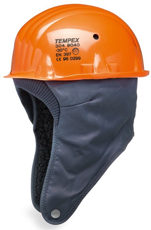 HB-Klteschutz-Sicherheits-Isolierhelm, komplett, orange/dunkelblau