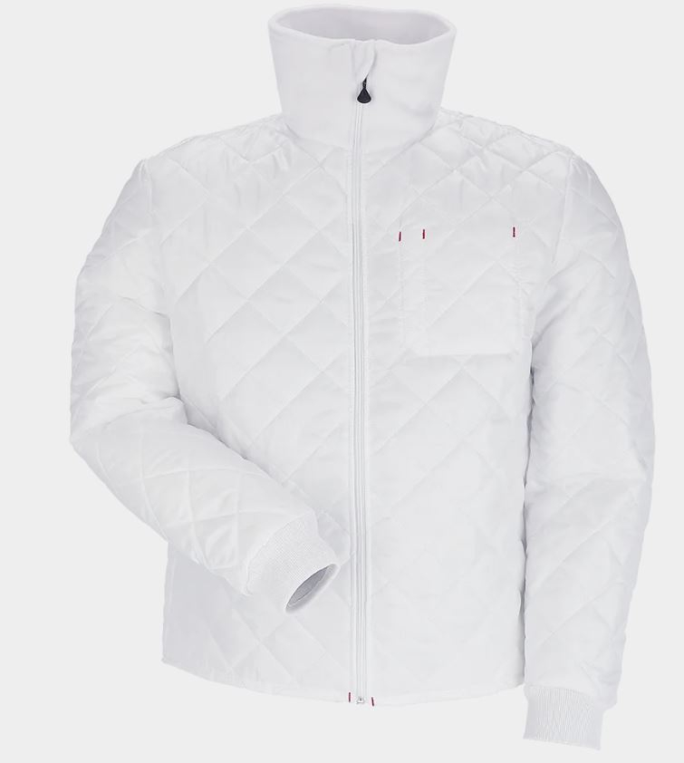 Fortdress-Steppjacke Performance Hygiene, Wattierung ca. 150 g/m², weiß
