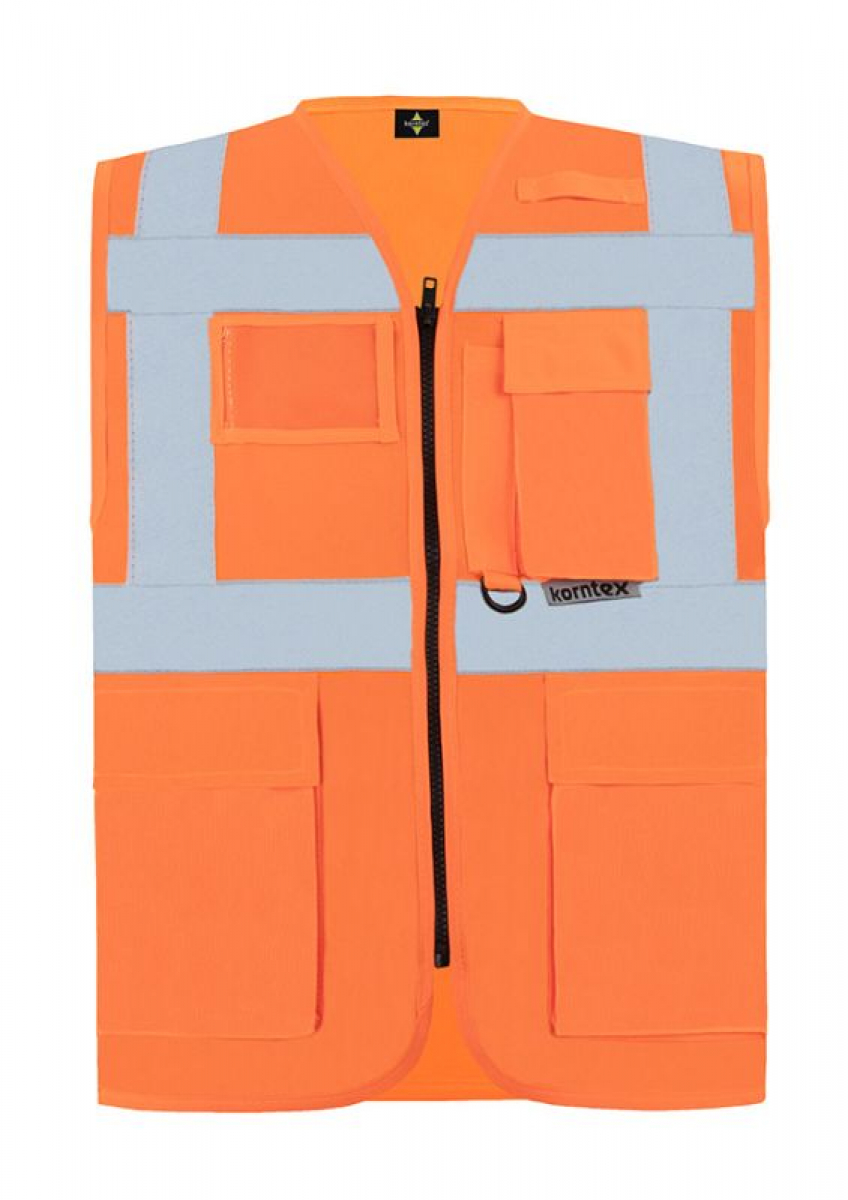 KORNTEX-Warnschutz, Multi-Funktions-Warnschutzweste, orange