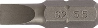 NW-Tecwerk Bit für Schlitzschrauben 6,5 mm Länge 25 mm 1/4 ? C6,3 Schneidenstärke 1,2 mm