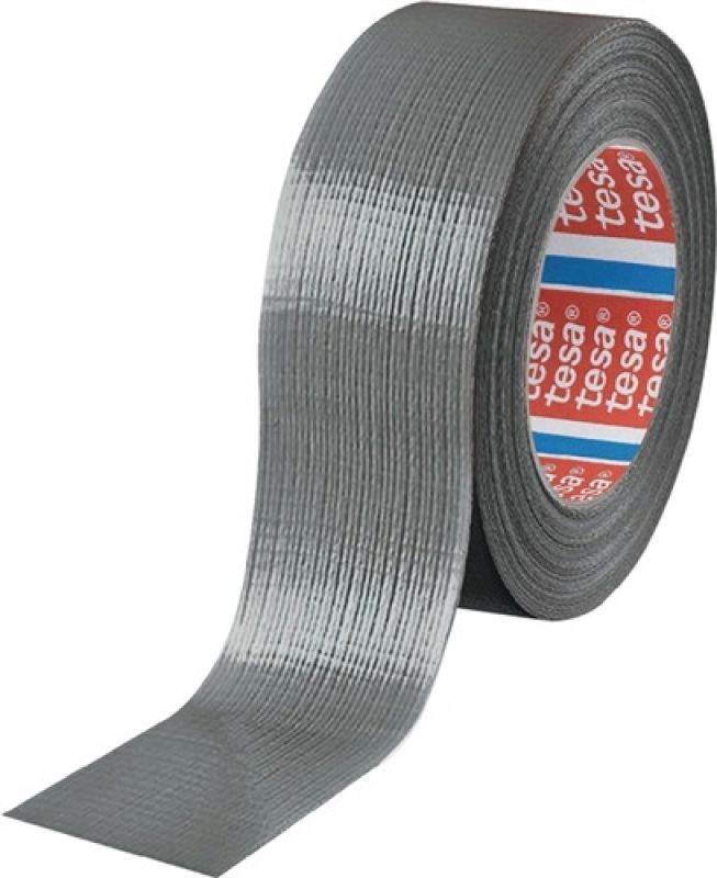 TESA-Betriebsbedarf, Gewebeband Univ.duct tape 4613 mattsilber L.50m B.48mm Rl.