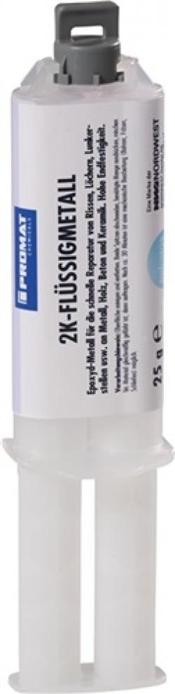 PROMAT-Betriebsbedarf, 2K-Epoxyd-Flüssigmetall 25g Doppelspritze