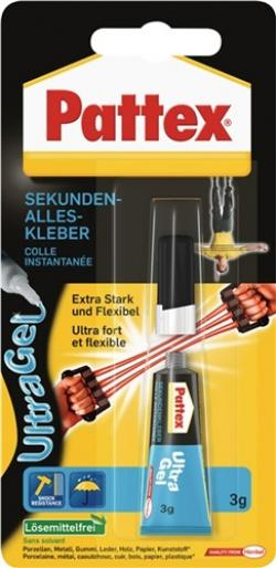 NW-HENKEL-Betriebsbedarf, Kleber, Sekundenkleber Ultra Gel 3g farblos Tube