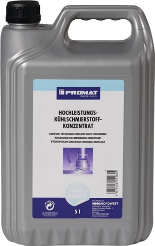PROMAT-Betriebsbedarf, Hochleistungskühlschmierstoff wassermischbar 5l Kanister
