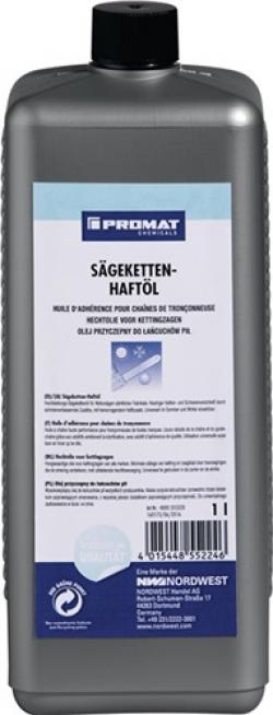 PROMAT-Betriebsbedarf, Sägekettenhaftöl 100-120 mm²/s (bei 40GradC) 1l