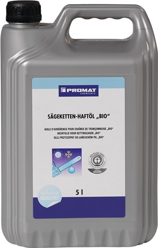 PROMAT-Betriebsbedarf, Sägekettenhaftöl BIO 52 mm²/s (bei 40GradC) 5l