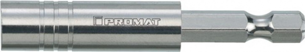 PROMAT-Betriebsbedarf, Bithalter slim type 1/4 Zoll F 6,3 1/4 Zoll C 6,3 Magnet L.65mm