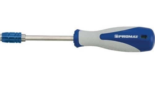 PROMAT-Betriebsbedarf, Bithandhalter L.150mm 1/4Zoll m.Handgriff/SW-Futter Abtrieb C/E6,3