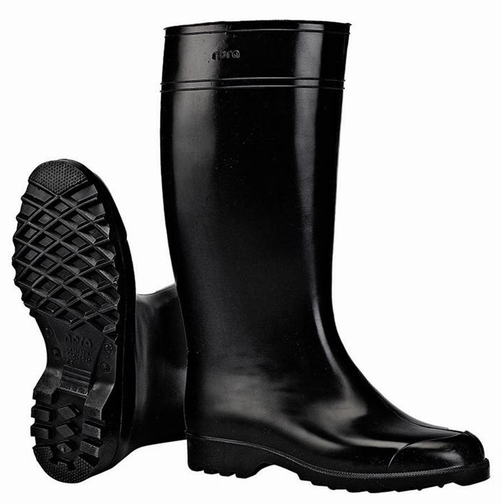 SPIRALE-NORA-Footwear, PVC-Arbeits-Berufs-Gummi-Stiefel, Antonia, schwarz