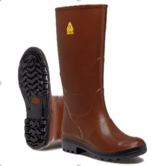 NORA-Gummi-Stiefel, Country, braun