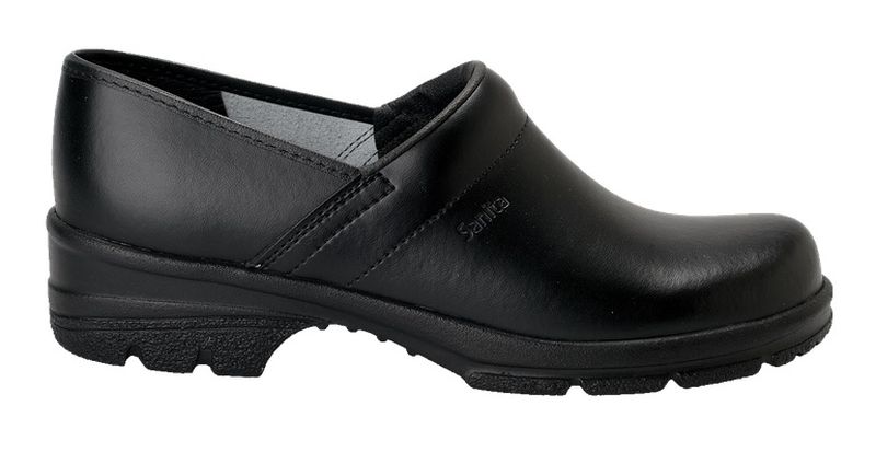 SANITA-Footwear, Arbeits-Berufs-Sicherheits-Clogs, San Duty, geschlossen, O2, schwarz