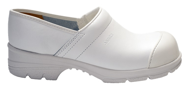 SANITA-Footwear, Arbeits-Berufs-Sicherheits-Clogs, San Duty Safe, geschlossen, S2, wei