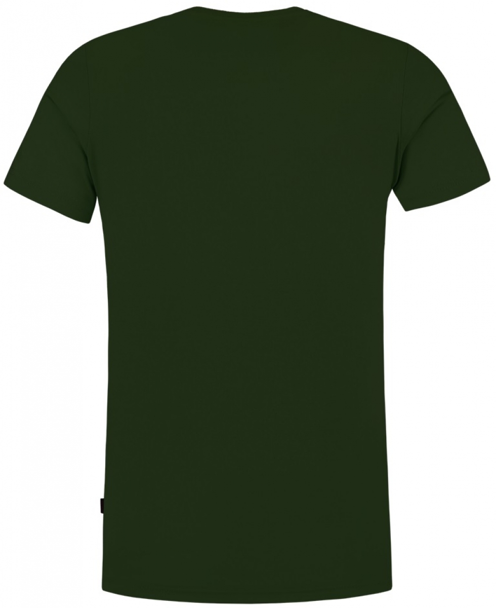 TRICORP-Worker-Shirts, T-Shirts, V-Ausschnitt, Slim Fit, 160 g/m, bottlegreen