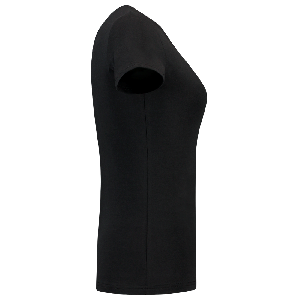 TRICORP-Worker-Shirts, Damen-T-Shirts, V-Ausschnitt, 190 g/m², black