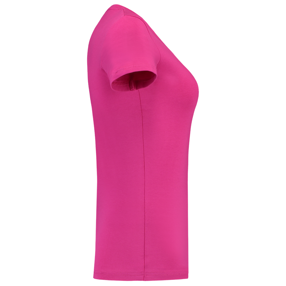 TRICORP-Damen-T-Shirts, V-Ausschnitt, 190 g/m², fuchsia