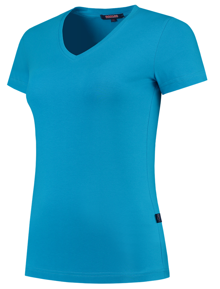 TRICORP-Worker-Shirts, Damen-T-Shirts, V-Ausschnitt, 190 g/m, turquoise