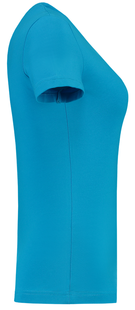 TRICORP-Worker-Shirts, Damen-T-Shirts, V-Ausschnitt, 190 g/m², turquoise