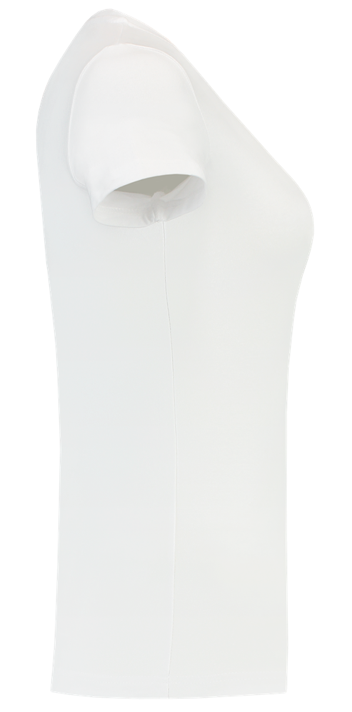 TRICORP-Worker-Shirts, Damen-T-Shirts, V-Ausschnitt, 190 g/m², weiß
