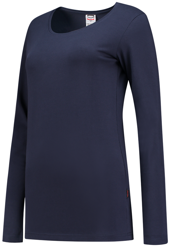 TRICORP-Worker-Shirts, Damen-T-Shirts, langarm, 190 g/m², dunkelblau