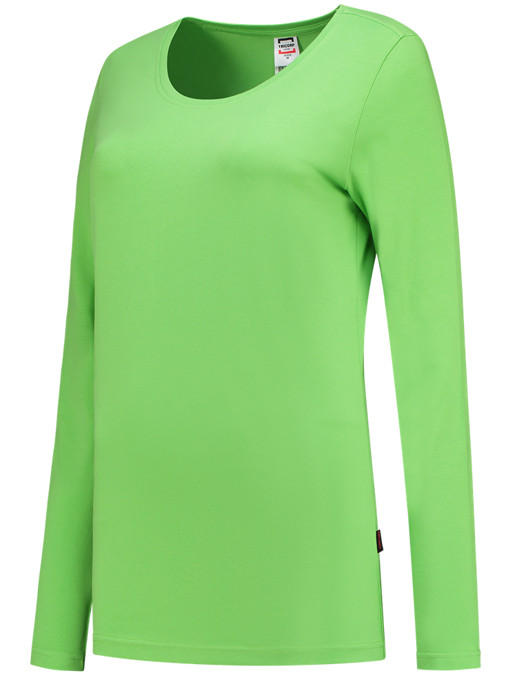 TRICORP-Worker-Shirts, Damen-T-Shirts, langarm, 190 g/m, lime