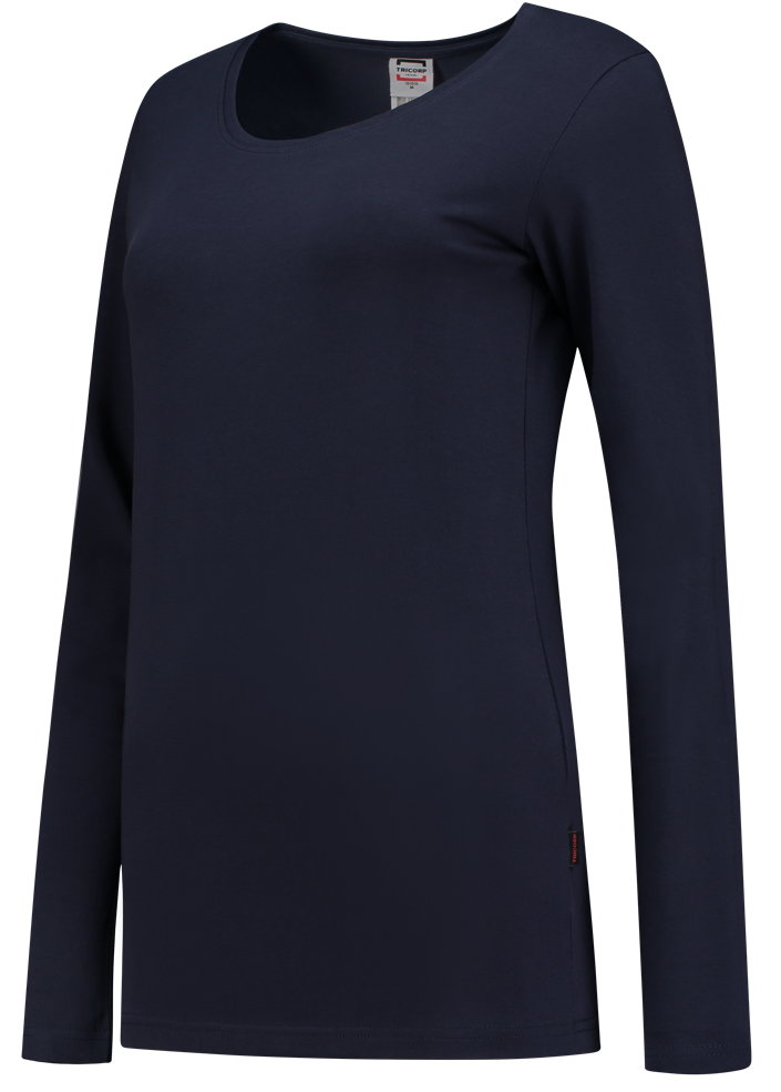 TRICORP-Worker-Shirts, Damen-T-Shirts, langarm, 190 g/m², navy