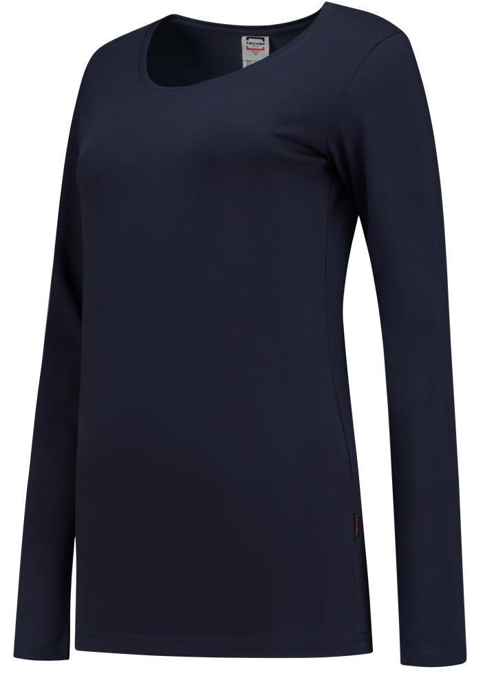 TRICORP-Worker-Shirts, Damen-T-Shirts, langarm, 190 g/m, navy