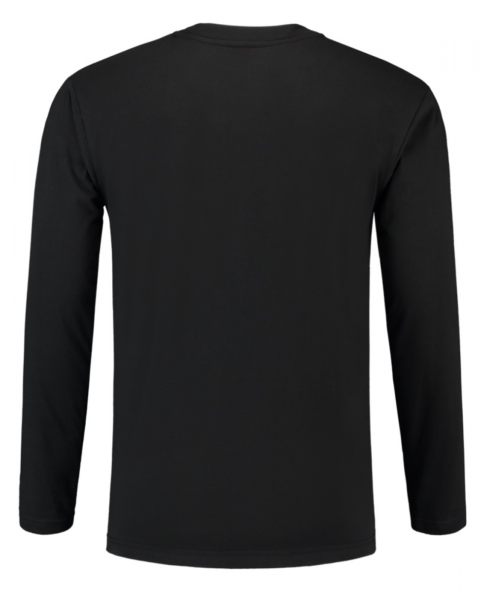 TRICORP-Worker-Shirts, T-Shirt, Basic Fit, Langarm, 200 g/m, black